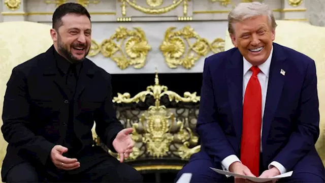  ترامب وزيلينسكي في البيت الأبيض
