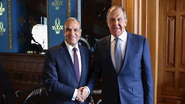 سيرجي لافروف وبدر عبد العاطي