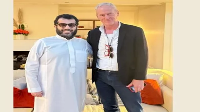 تركي آل الشيخ والمخرج الان تايلور