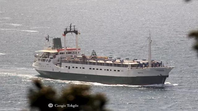 السفينة MAYSA في طريقها إلى ميناء سفاجا