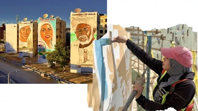 مها جميل - جداريات أسوان