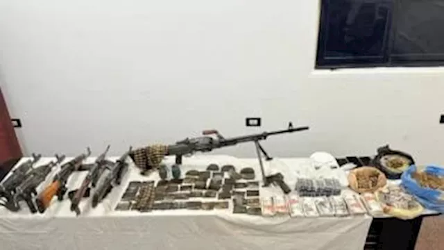 جانب من المضبوطات