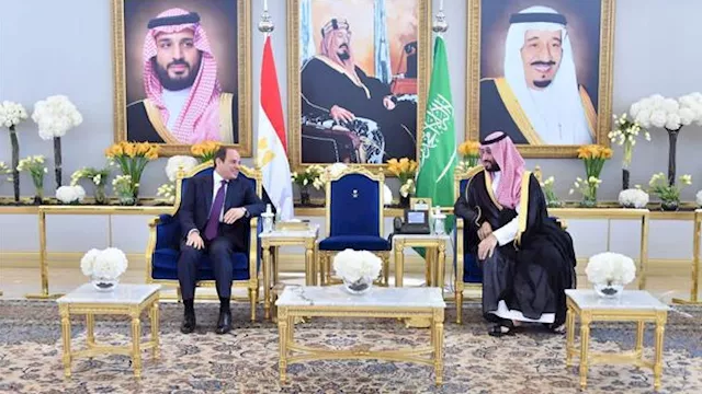 الرئيس السيسي وبن سلمان