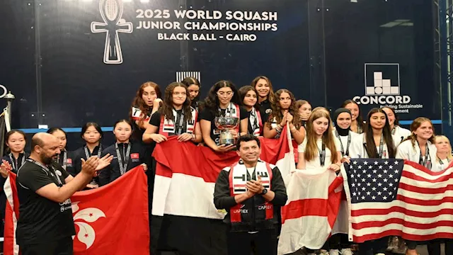 بطلات مصر في الإسكواش