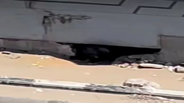 الثقب الأسود أسفل أحد كباري الجيزة