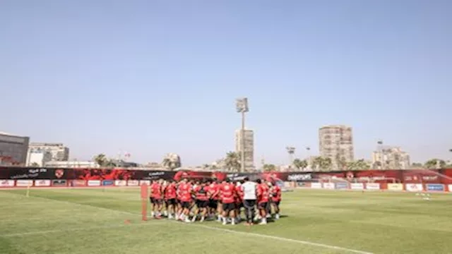 لقطات من مران الأهلي أمس (7)