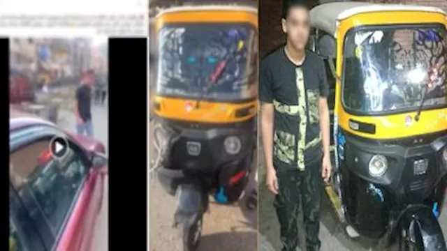 سائق التوك توك المتهم