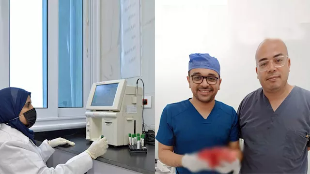 نجاح عملية جراحية دقيقة لاستئصال ورم ليفي بمستشفى 