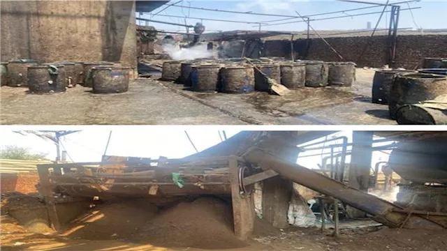 ضبط أعلاف فاسدة