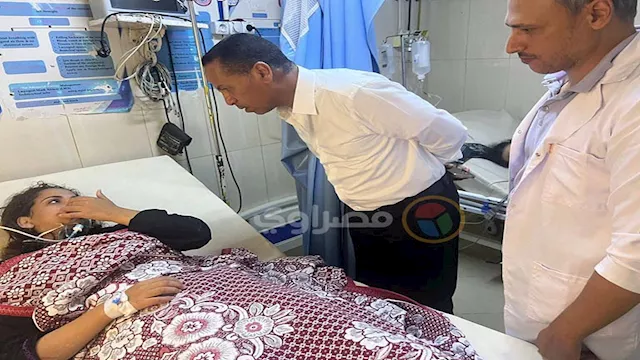 مصابو شاطئ أبو تلات بمستشفى العامرية 