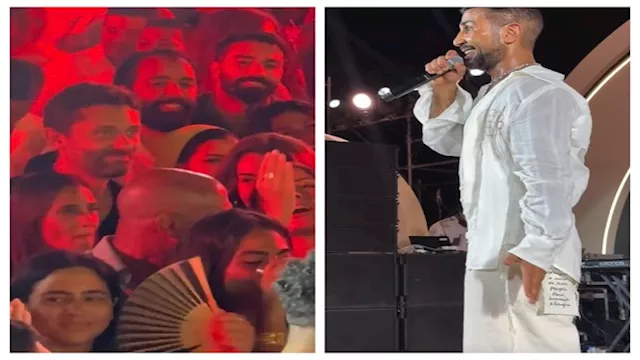 احمد سعد وكريم محمود عبدالعزيز في حفل الساحل الشما