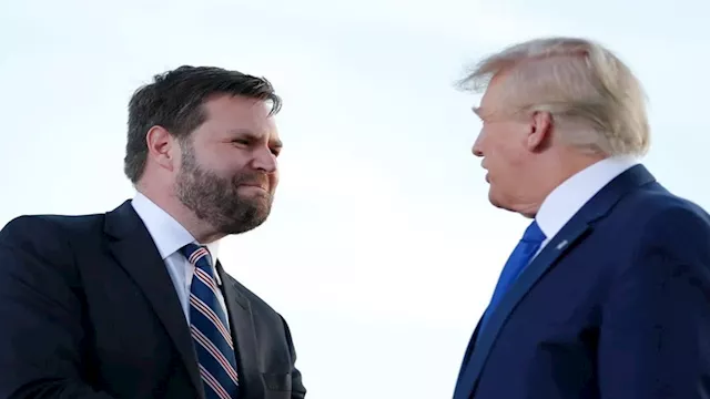 ترامب ونائبه جيه دي فانس