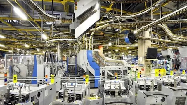 انخفاض الرقم القياسي للصناعات التحويلية