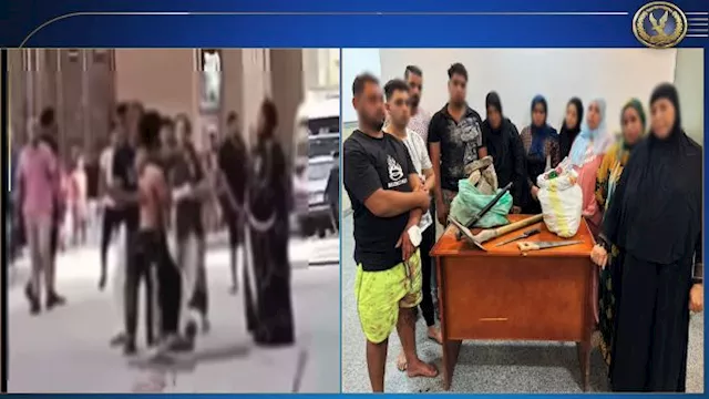 مشاجرة بالأسلحة البيضاء