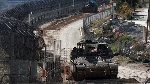 التوغل الاسرائيلي في سوريا