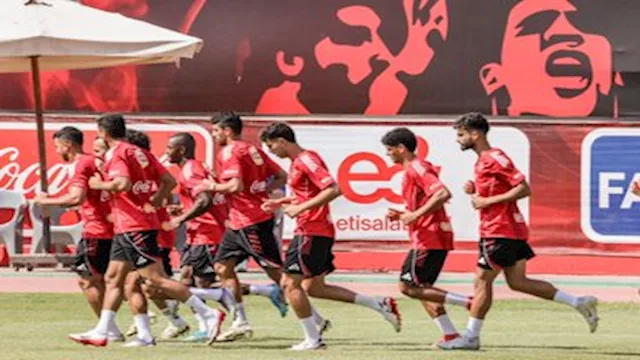 لقطات من مران الأهلي أمس (10)