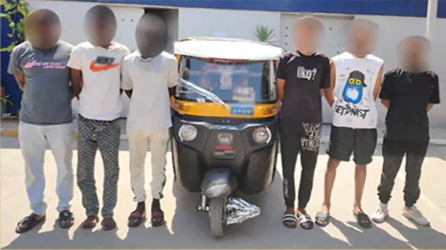 ضبط عصابة أجانب