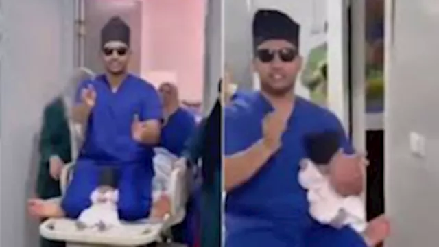 طبيب الرقص مع المولود