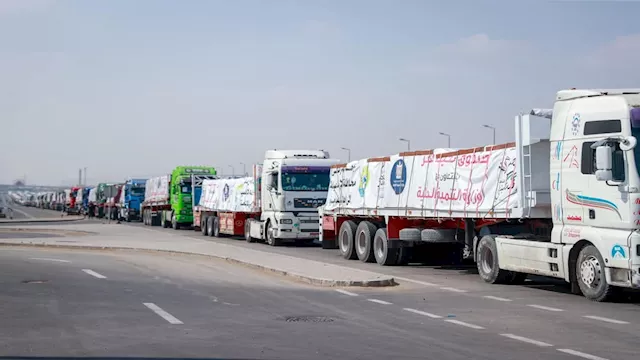 قافلة مساعدات