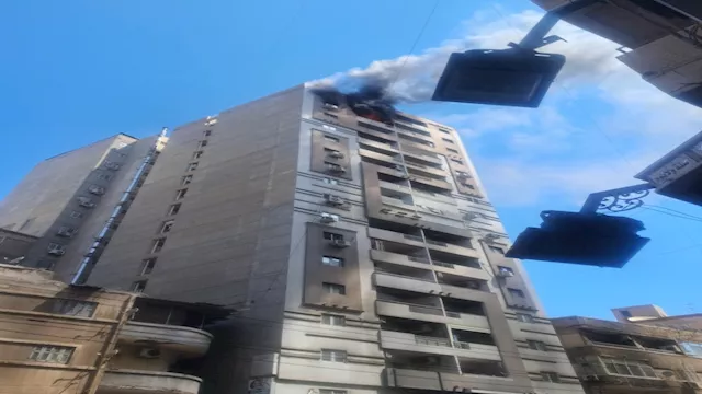 حريق شقة - أرشيفية