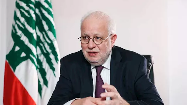 وزير العدل اللبناني عادل نصار