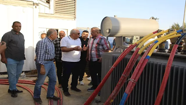 تدعيم مركز الفرافرة بوحدات توليد كهرباء