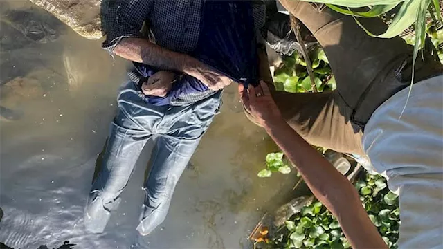 العثور على جثمان غريق مجهول الهوية