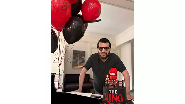 تركي آل الشيخ يحتفل بعيد ميلاده