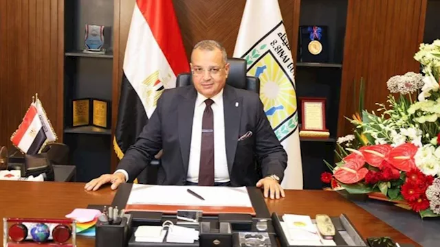 اللواء خالد مبارك محافظ جنوب سيناء 