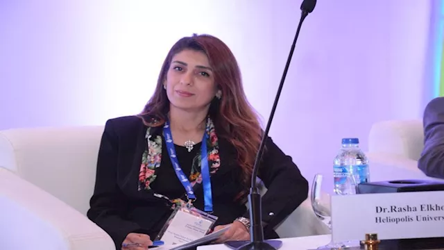 الدكتورة رشا الخولي رئيسة الجامعة المصرية الصينية