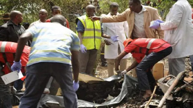 تحطُّم مروحية كينية  أرشيفية