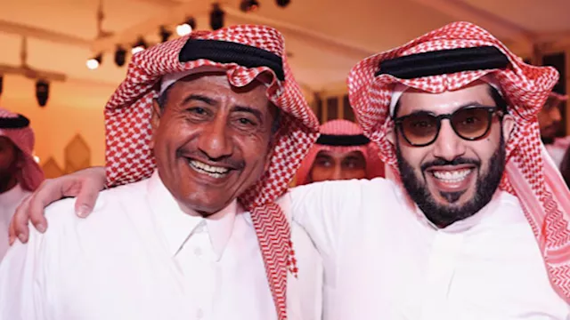 تركي آل الشيخ وناصر القصبي