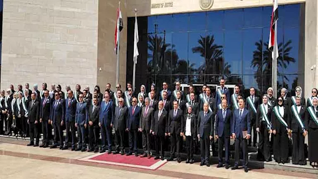 وزير العدل يشهد أداء حلف اليمين لأعضاء هيئة قضايا 