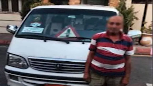 سائق الميكروباص المشكو في حقه