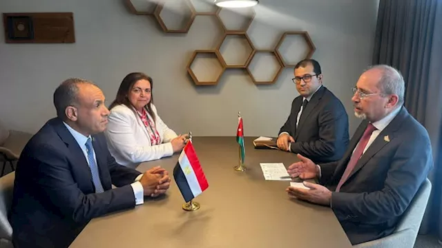 وزيرا خارجية مصر والأردن