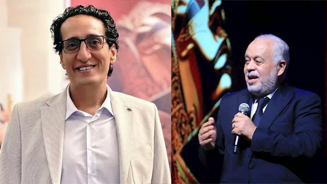 الدكتور أشرف زكي والمخرج سامح بسيوني