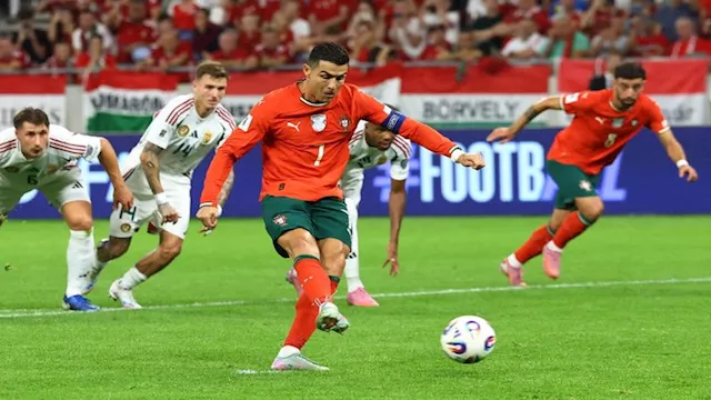 خلال مباراة البرتغال والمجر (3)