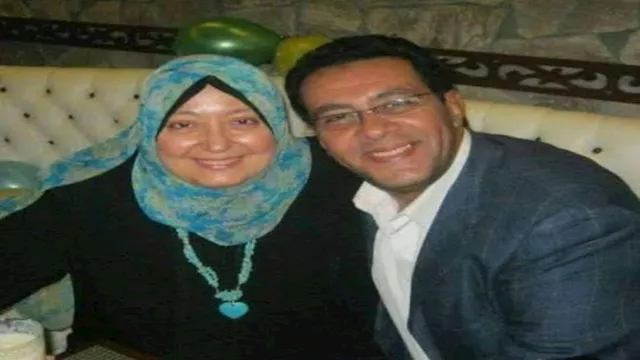 تامر ضيائي وزوجته