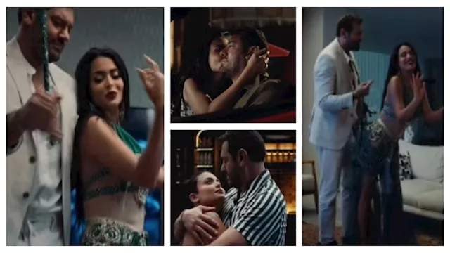 عمرو يوسف وأسماء جلال في برومو السلم والثعبان