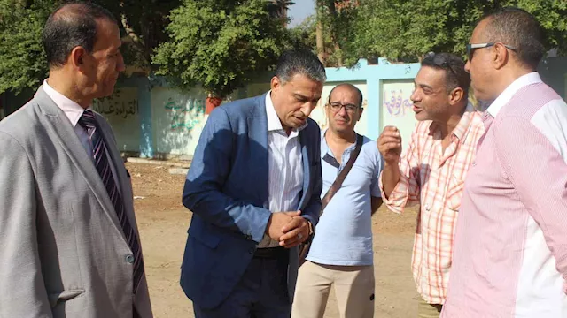 سعيد عطية خلال الجولة