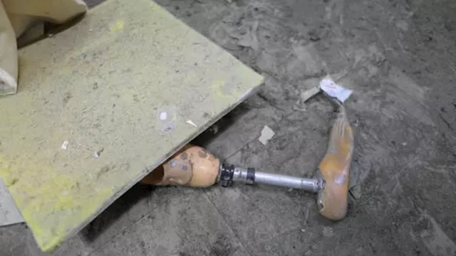 تضرر مركز الأطراف الصناعية بمدينة غزة - سبتمبر 202