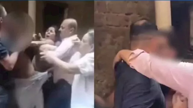 المتهم اثناء القبض لية 