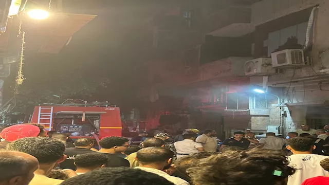 حريق مطعم - أرشيفية 