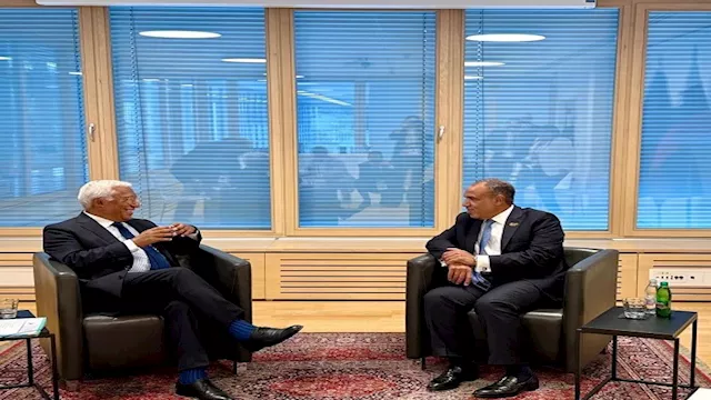 وزير الخارجية يلتقي مع رئيس المجلس الأوروبى