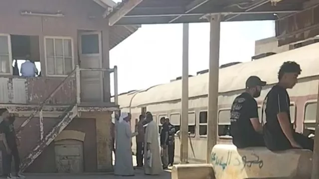 تعطل قطار منوف