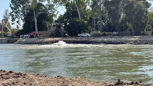 انفجار خط غاز رئيسي في بحر مويس ببنها