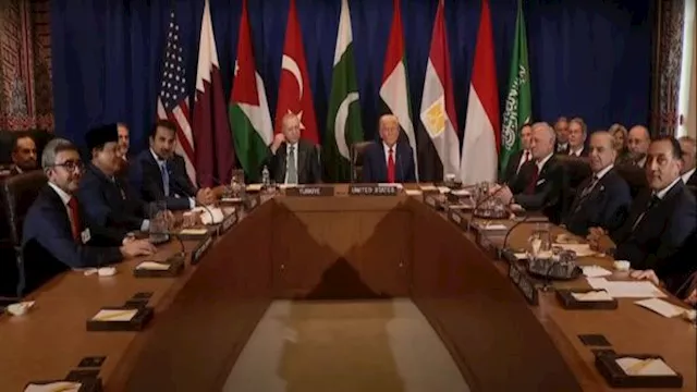 مدبولي يشارك في لقاء ترامب مع قادة عرب ومسلمين