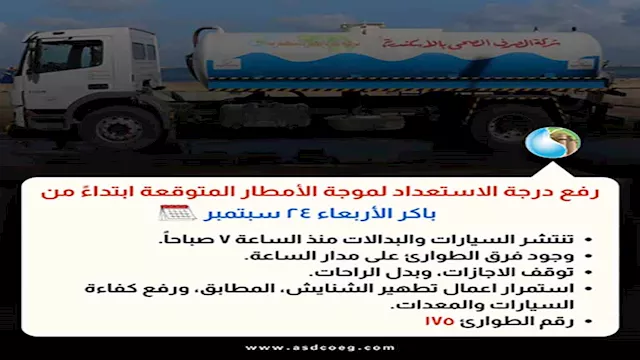 شركة الصرف الصحي بالإسكندرية