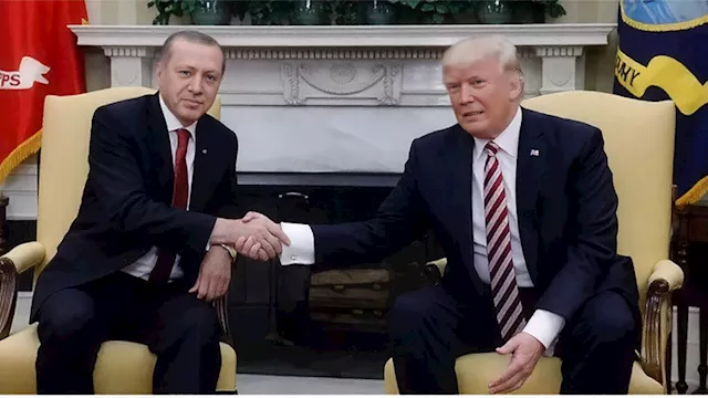 ترامب يستقبل الرئيس التركي في البيت الأبيض 