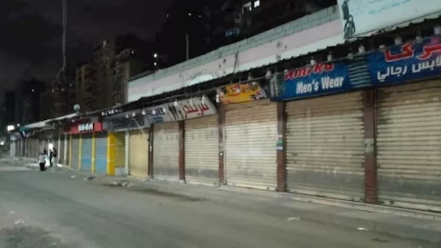 غلق 117 محلًا لمخالفتهم قرار الغلق لترشيد الكهرباء
